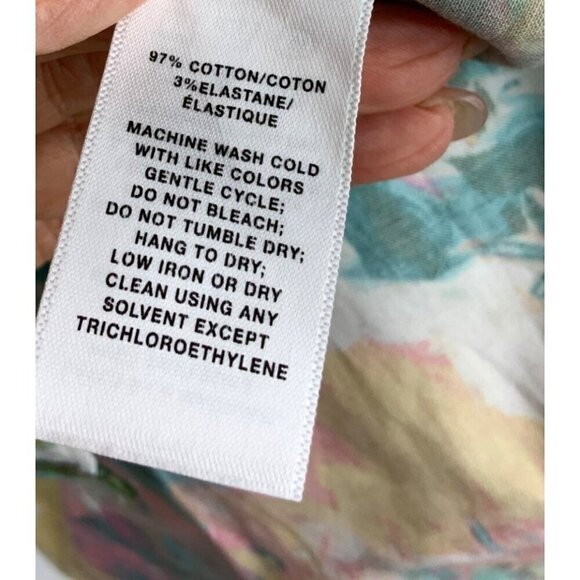 Lafayette148  women's oversized shirt Medium multi 42 Chest 48 Hip. Never worn - Picture 6 of 13